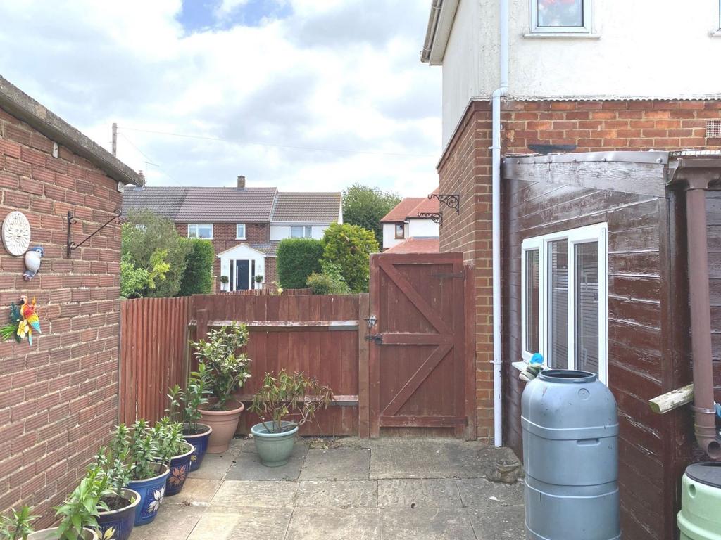 Rear garden