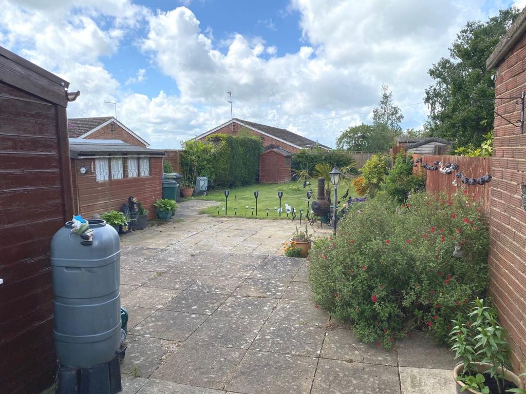 Rear garden
