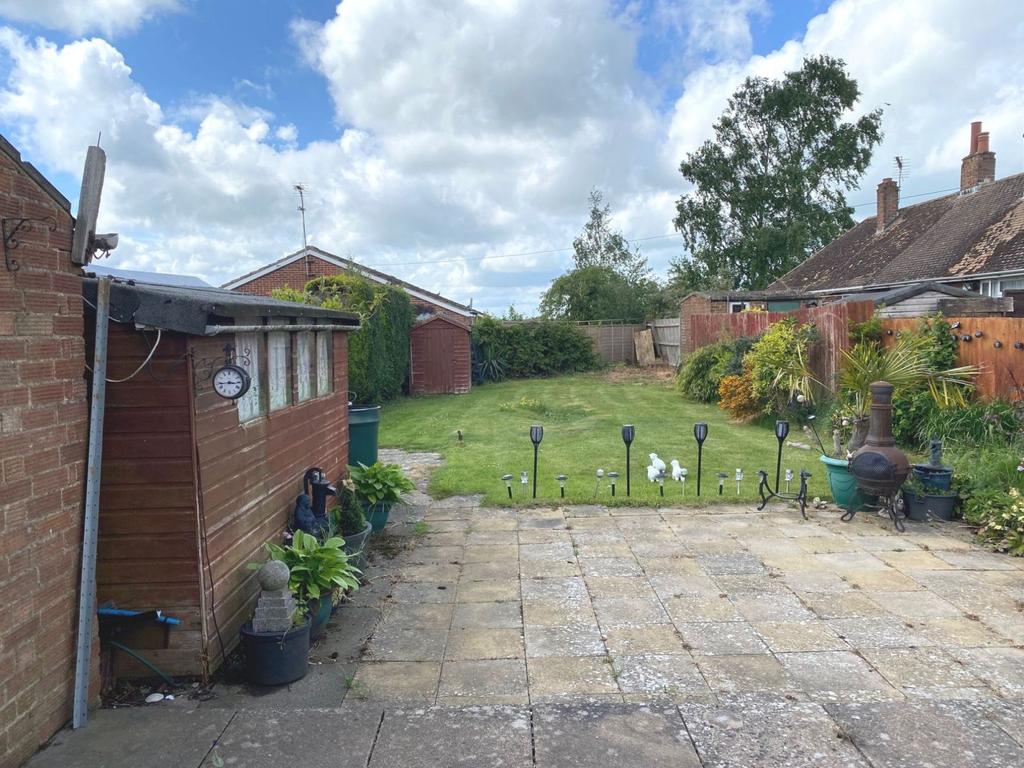 Rear garden