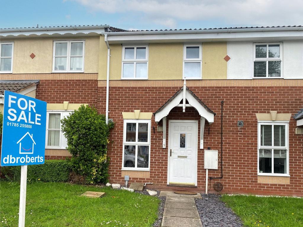Helston Close, Stafford, Staffordshire, ST17 2 bed terraced house for