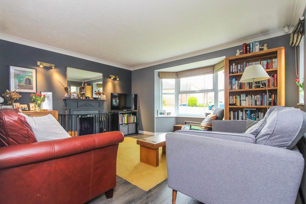 Sitting room with open fire