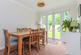 Dining room with garden access