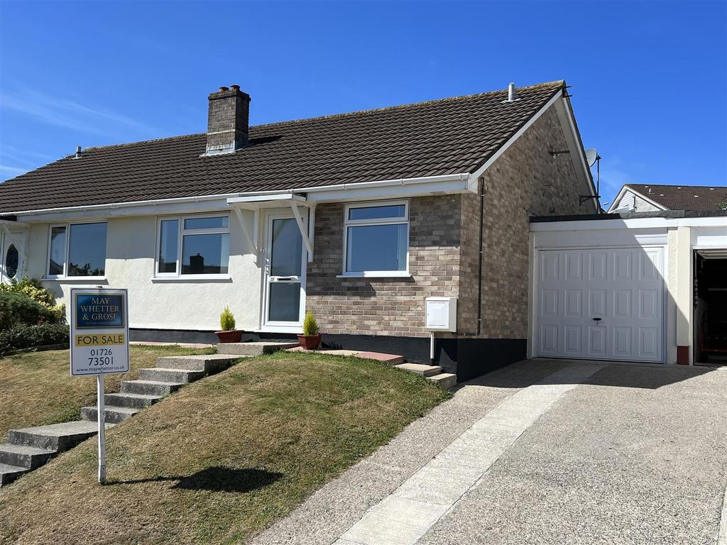 Park Way, St. Austell 2 bed semi-detached bungalow for sale - £255,000