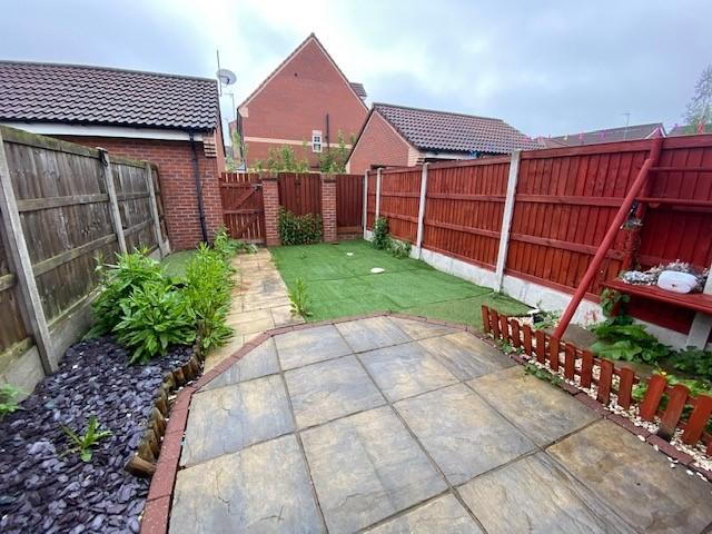 Rear garden