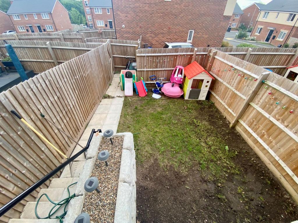 Rear garden