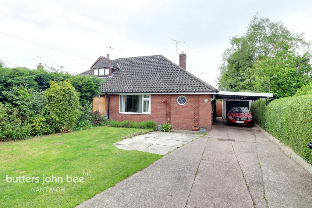 Green Lane, Nantwich 2 bed semidetached bungalow £240,000