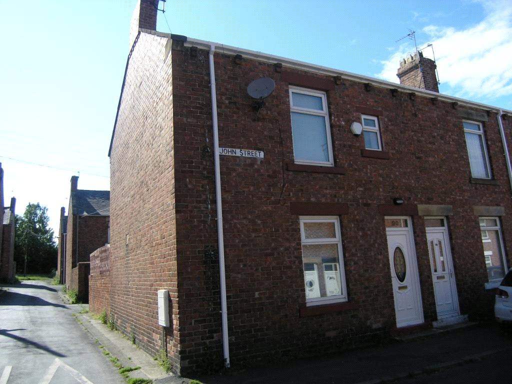 John Street, Beamish, Stanley, DH9 2 bed end of terrace house £70,000