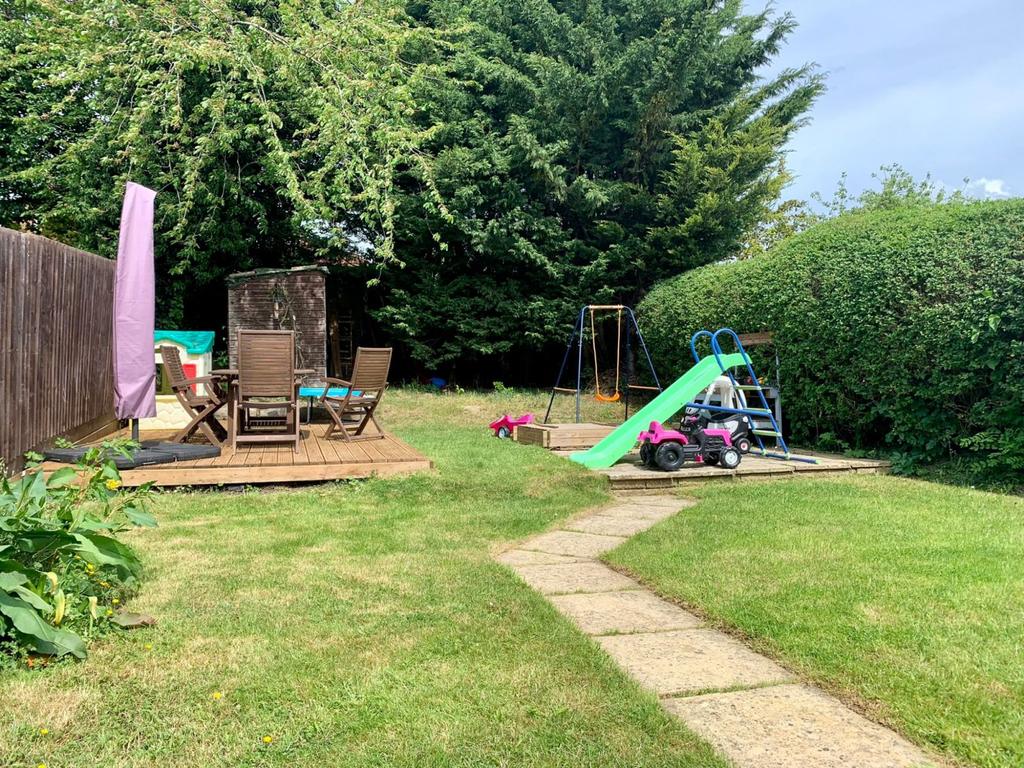 Rear garden