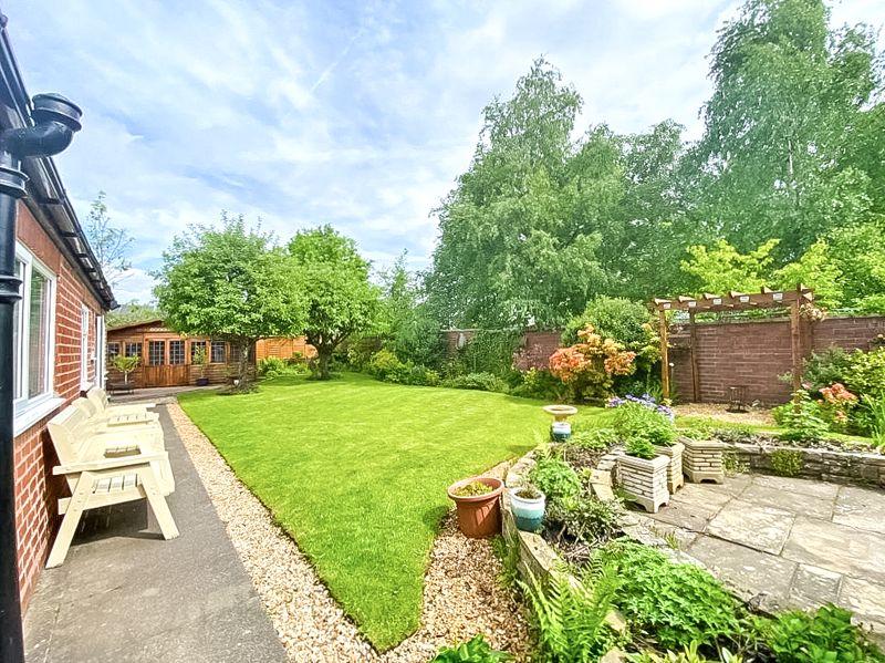 Rear garden