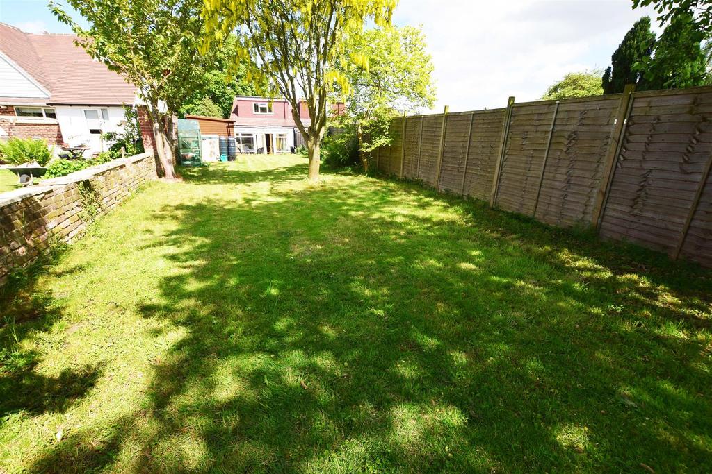 Rear garden