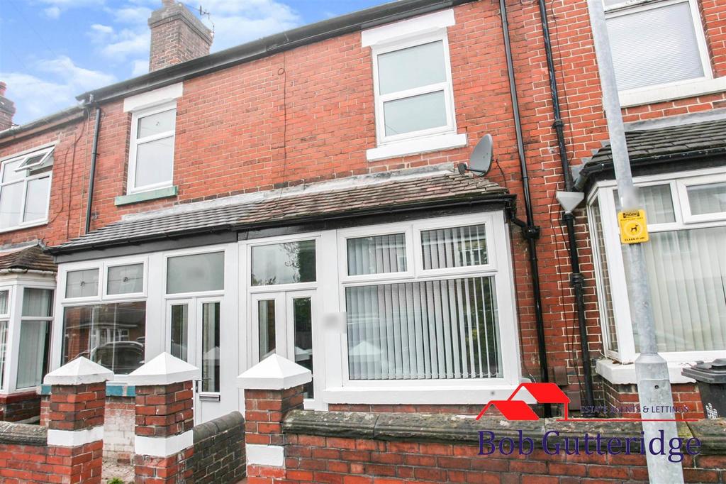 Oxford Road, Basford, Newcastle, Staffs 2 bed terraced house £125,000