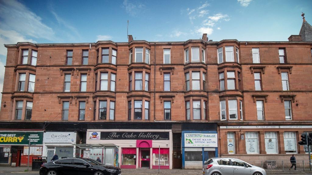 Crow Road Partick Glasgow G11 1 bed flat 850 pcm 196 pw