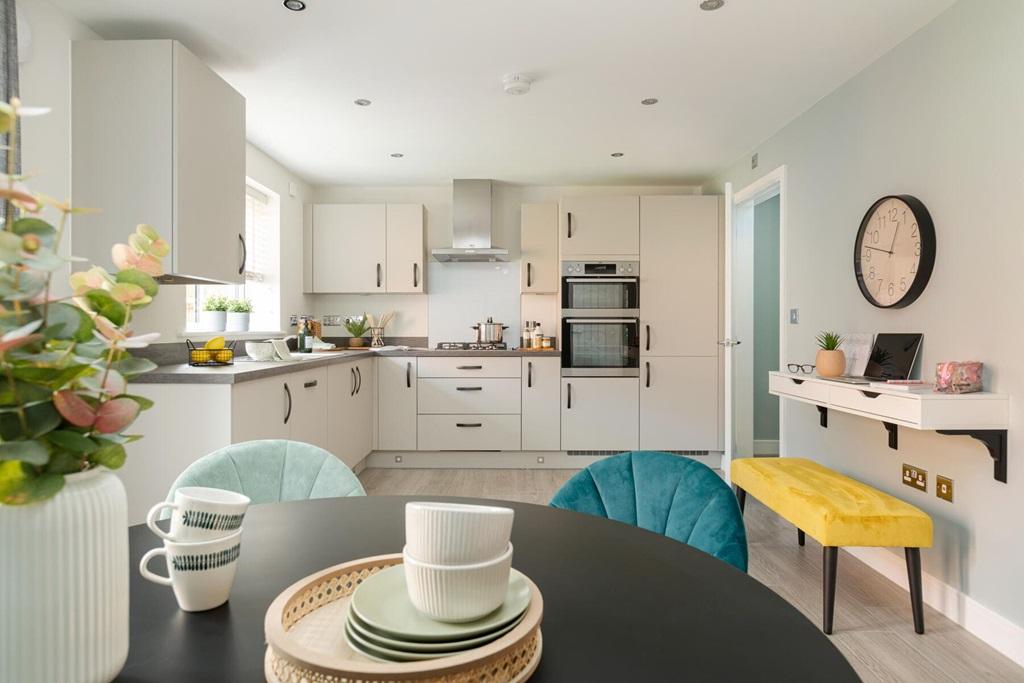 The kitchen diner is the hub of this family home