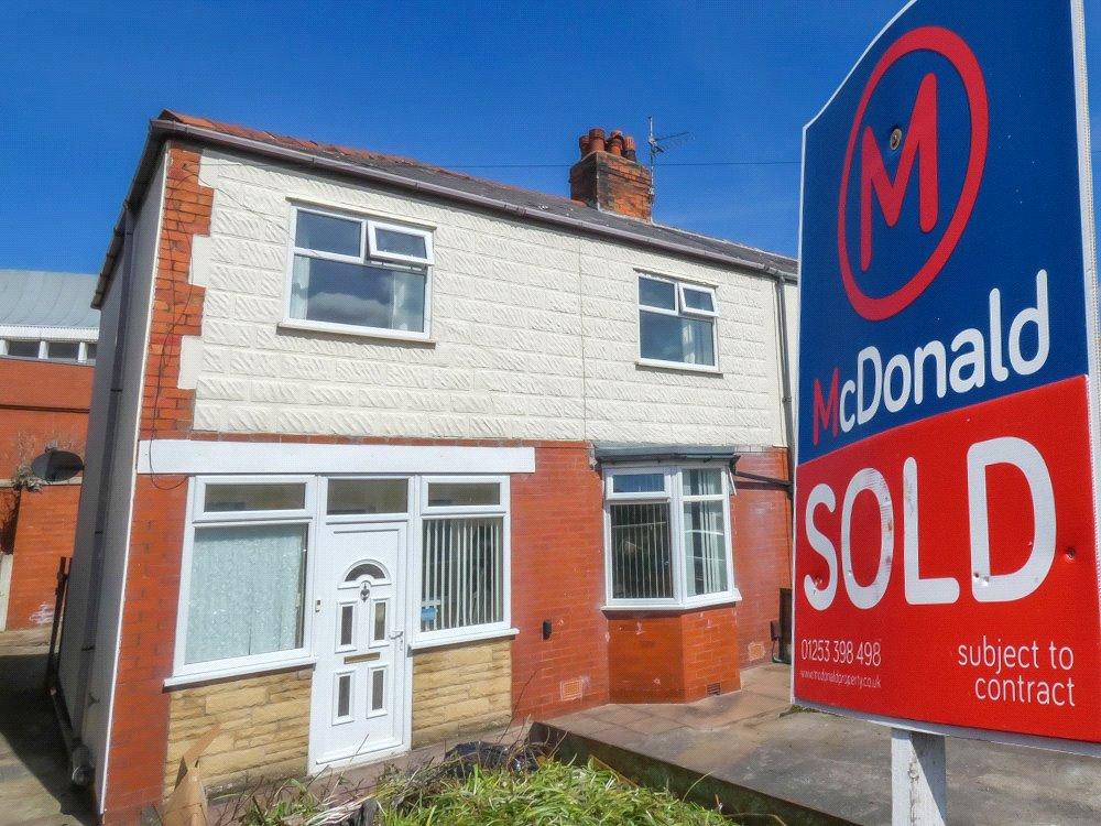 Cavendish Road, Bispham, Blackpool 3 bed end of terrace house £130,000