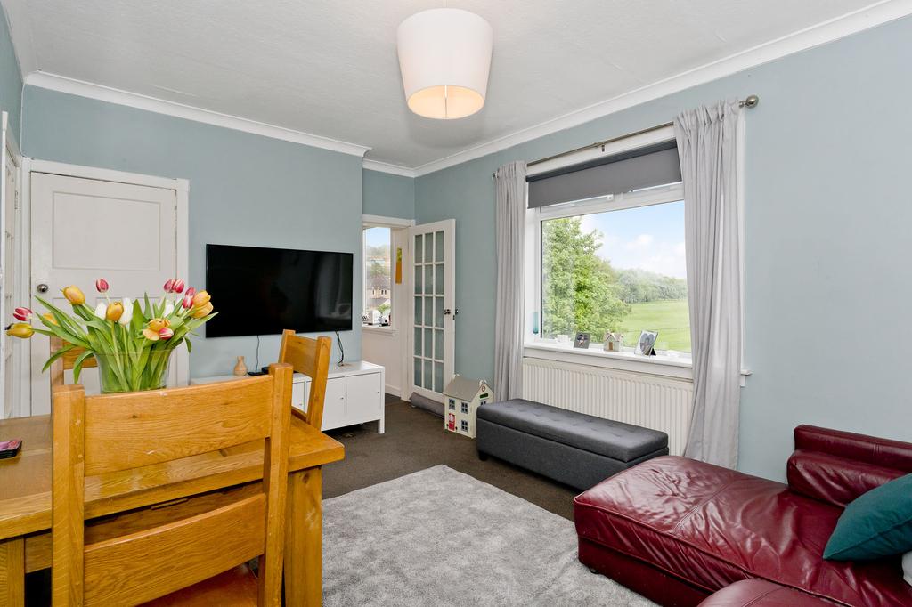 150 Carrick Knowe Avenue 2 bed flat £180,000