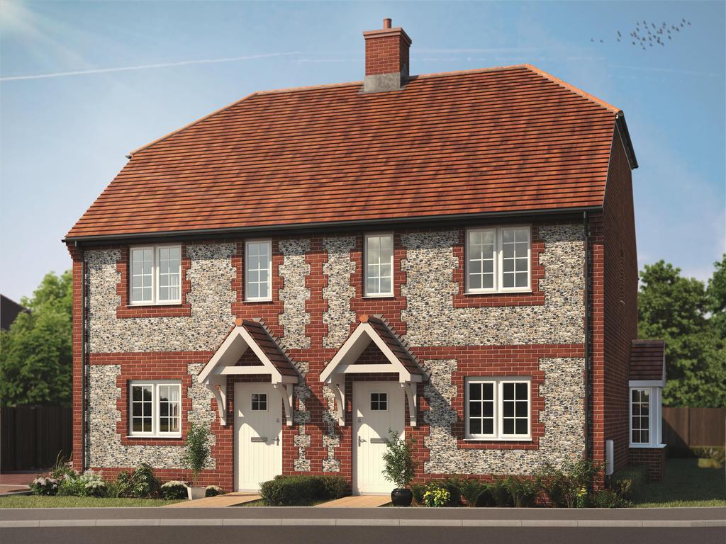 Tilehurst Lane, Binfield, Bracknell, Berkshire, RG42 2 bed semidetached house £465,000