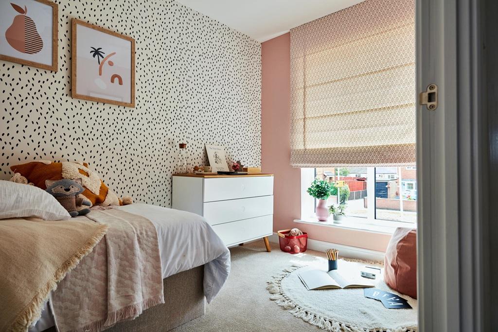 A third bedroom could also be used as an office or nursery