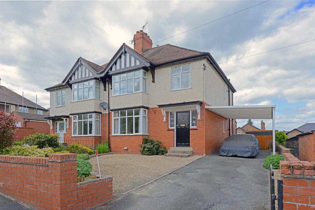 Copthorne Crest, Copthorne, Shrewsbury 3 bed semidetached house for