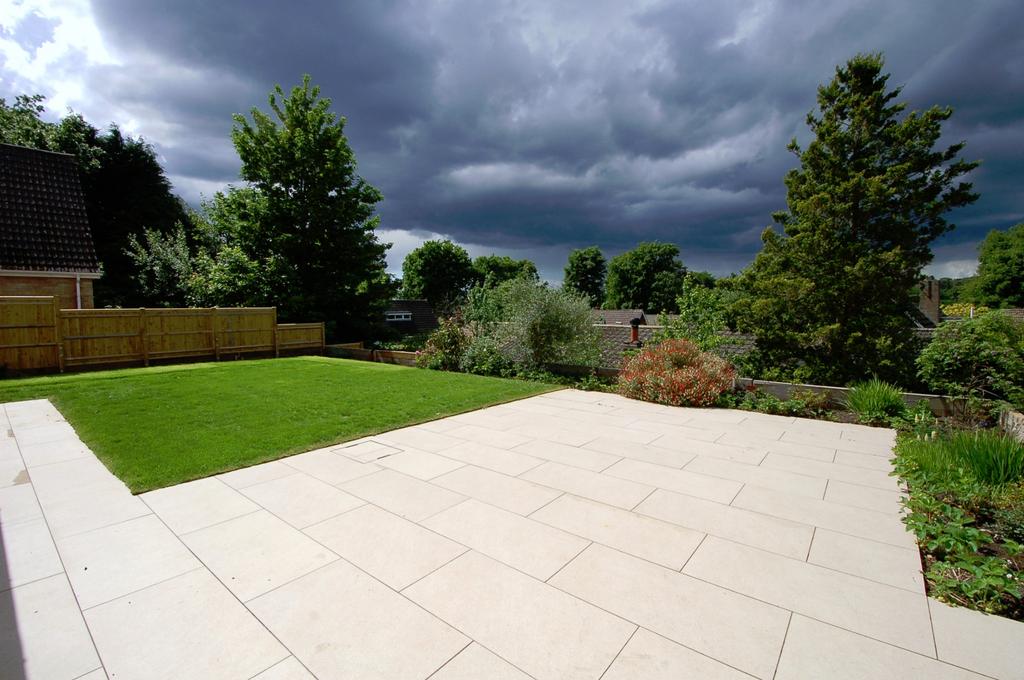 Extensive patio