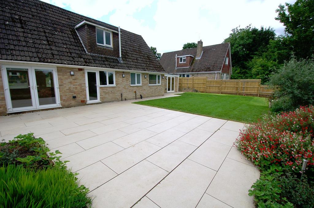 Extensive patio