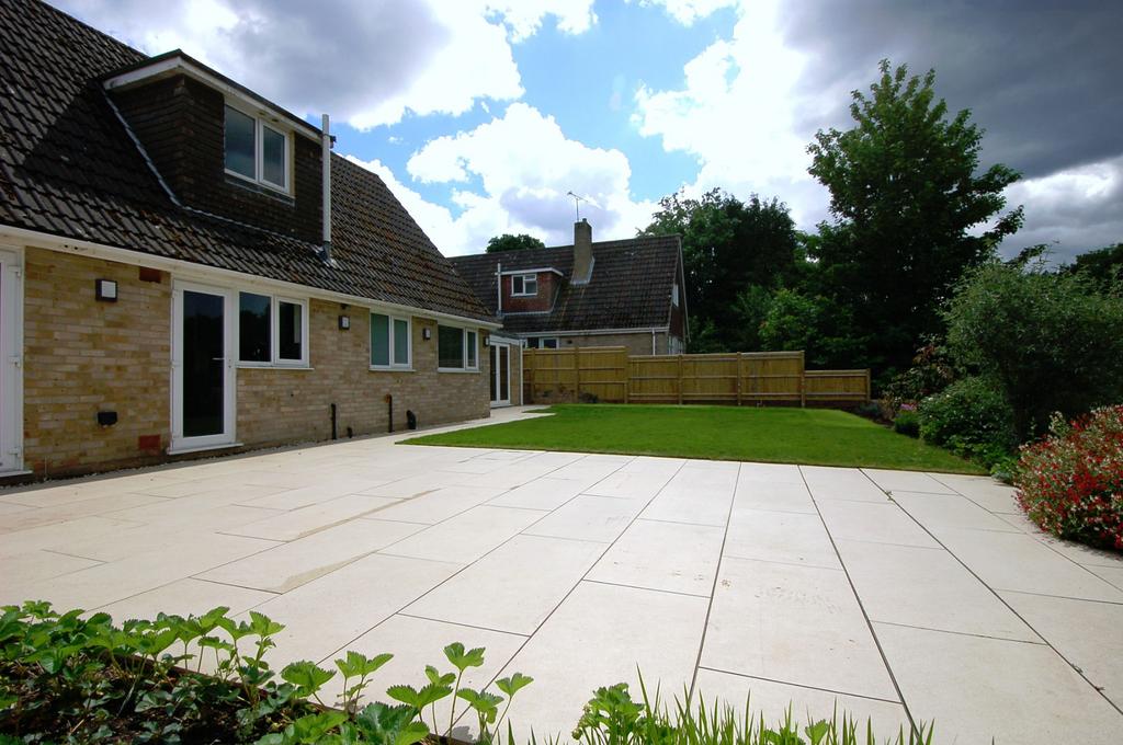 Extensive patio