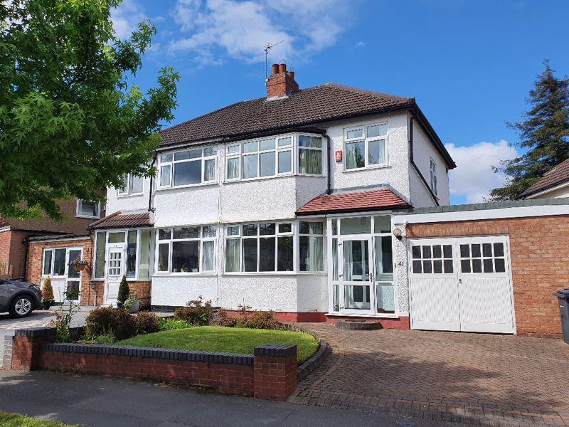 Bonsall Road, Erdington, Birmingham, B23 5sx 3 Bed Semi-detached House 