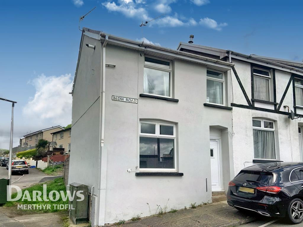 Bedw Road, Bedlinog, Treharris 2 bed end of terrace house £110,000