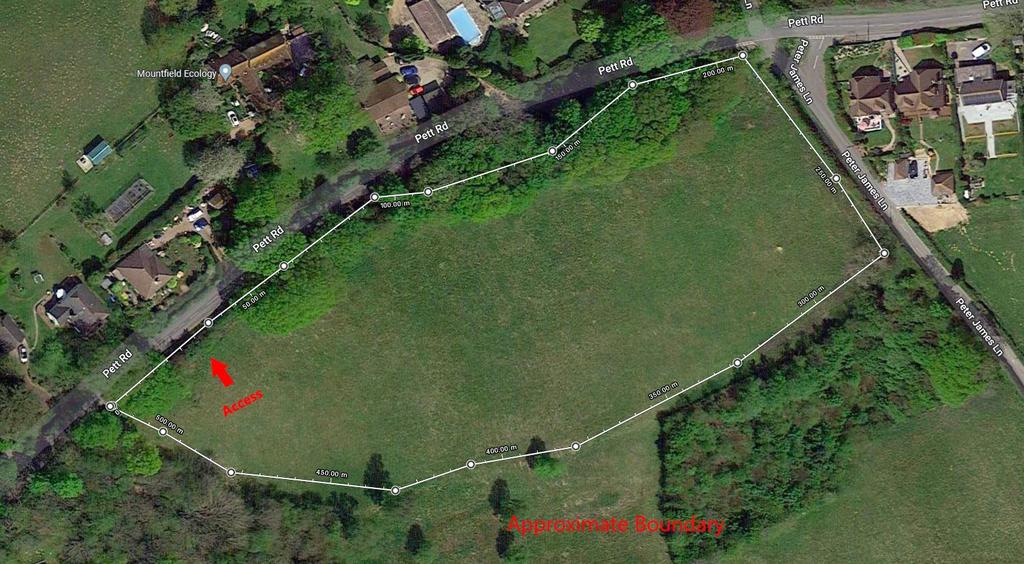 Peter James Lane, Fairlight Land for sale £65,000