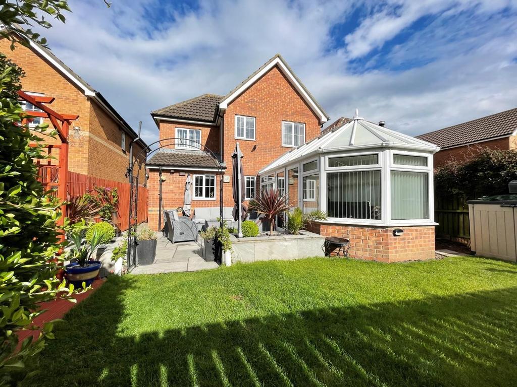 Rear garden