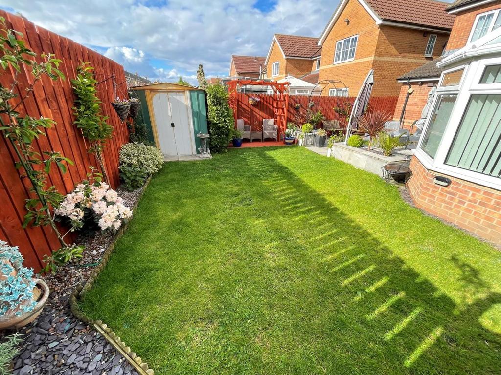 Rear garden