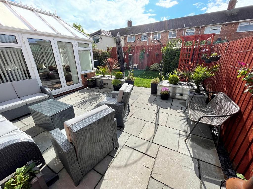 Rear garden