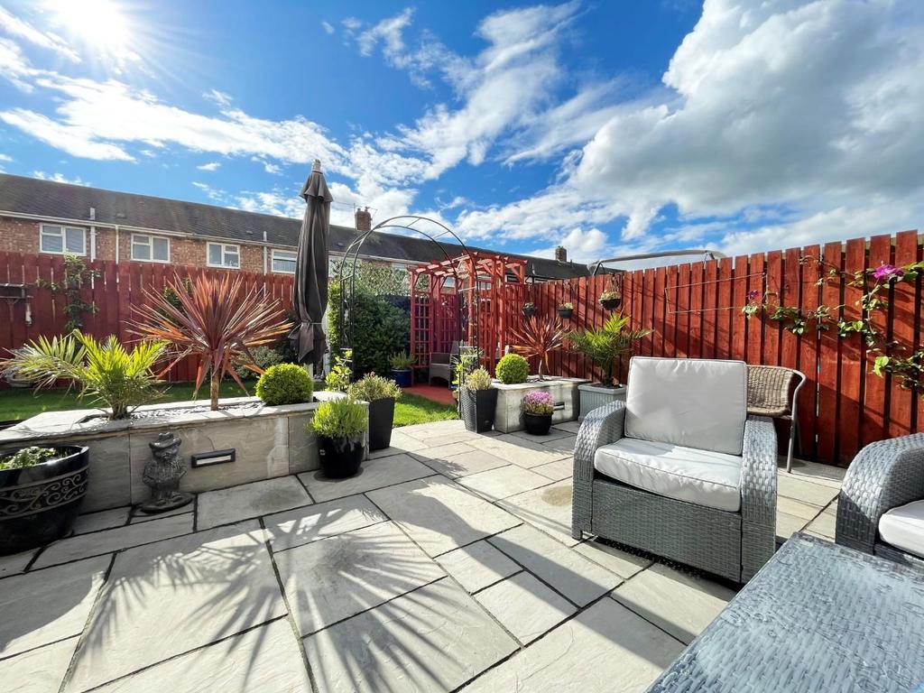Rear garden