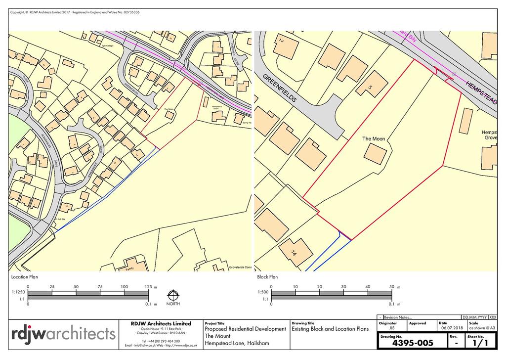 Hempstead Lane, Hailsham, East... Plot £800,000