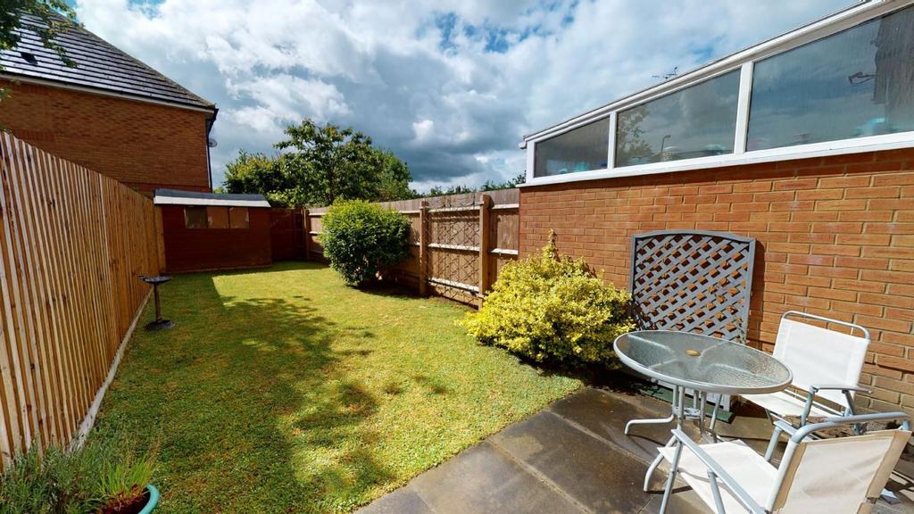 Rear garden