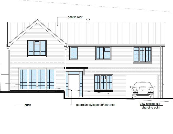 Proposed House Front