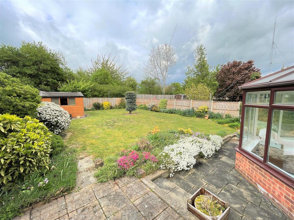 Rear garden