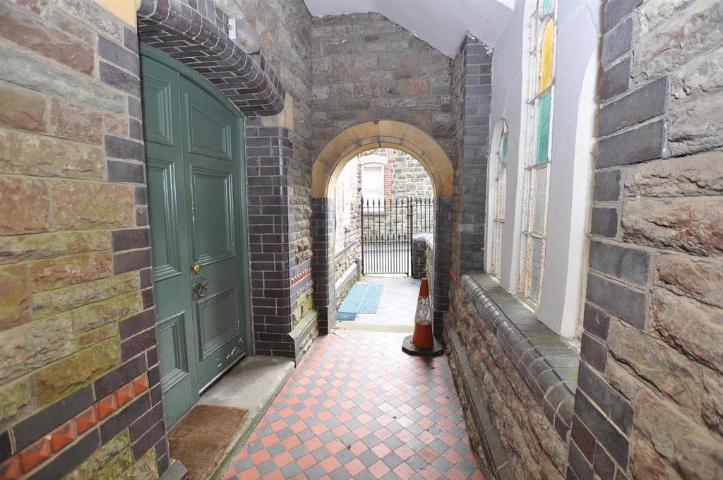 Rear Entrance hallway