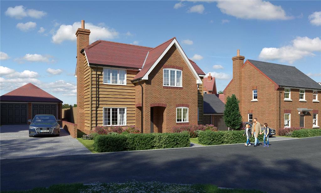 St Mary's Hill, Hurstbourne Priors, Whitchurch, RG28 4 bed detached ...