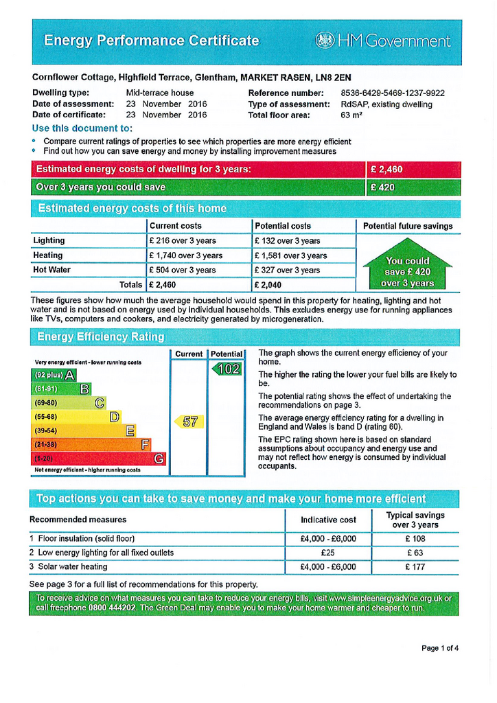 EPC Certificate