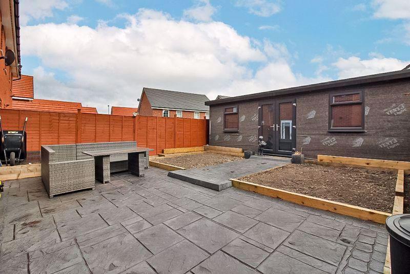 Rear garden