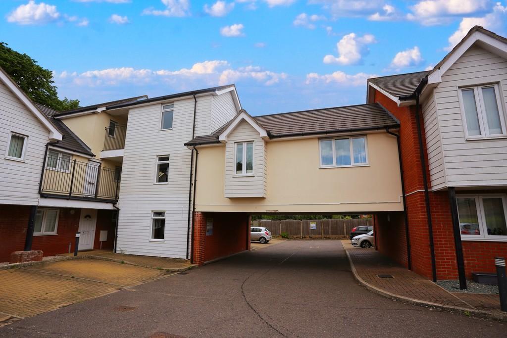 Front of apartment