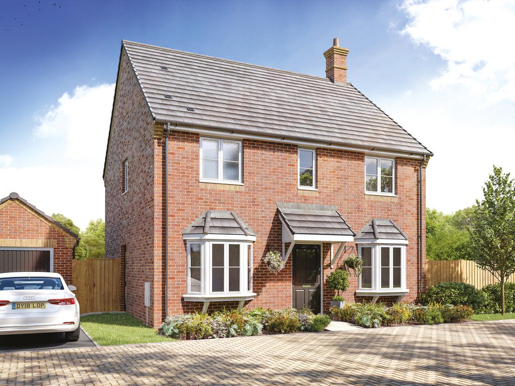 Plot 75, The Redbourne at Cromwell Fields, Cromwell Fields, Upwood Road