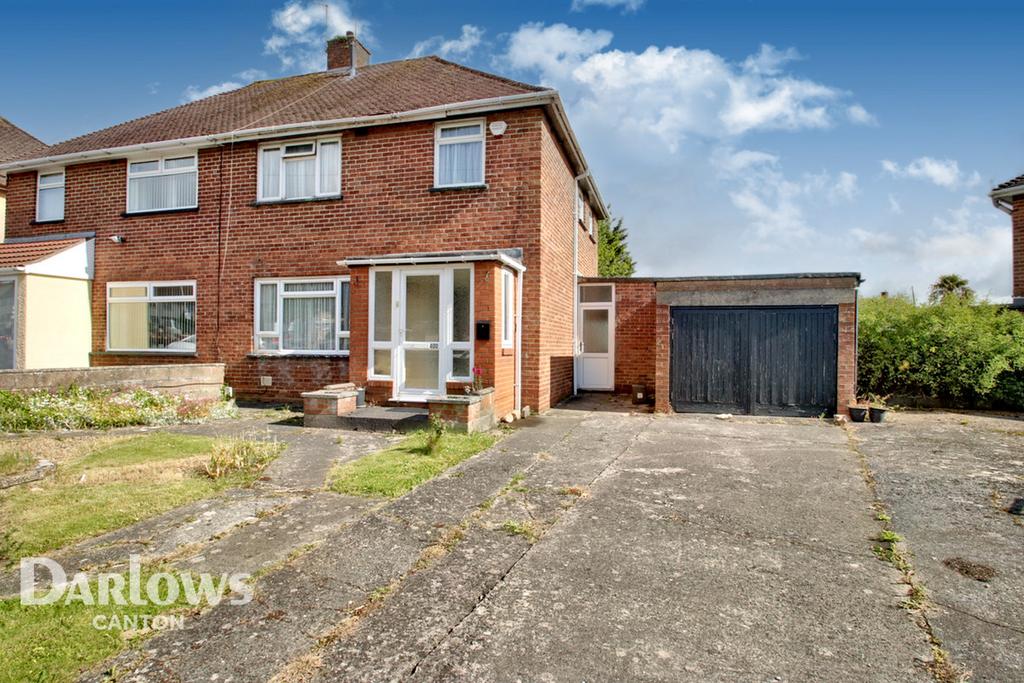 Heol Trelai, Cardiff 3 bed semidetached house £220,000