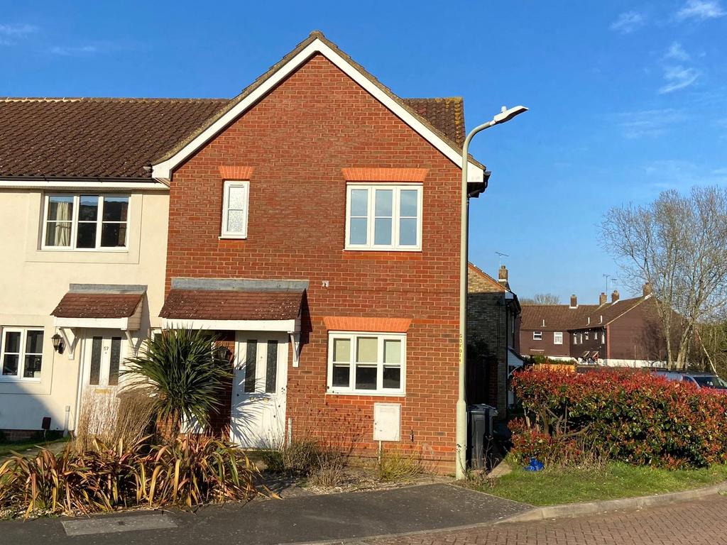 Guernsey Way, Kennington, Ashford, TN24 3 bed end of terrace house £