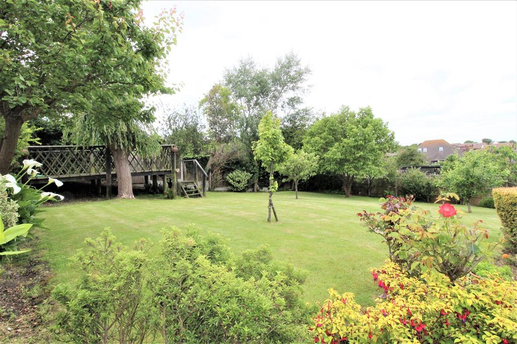 South facing large rear garden enclosed