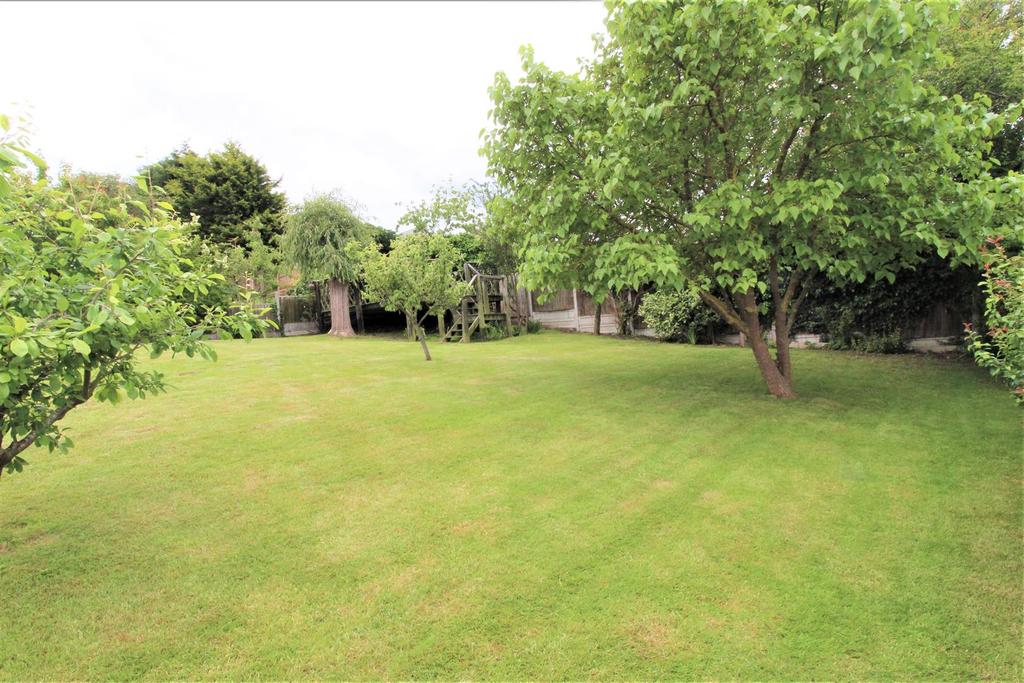 South facing large rear garden enclosed