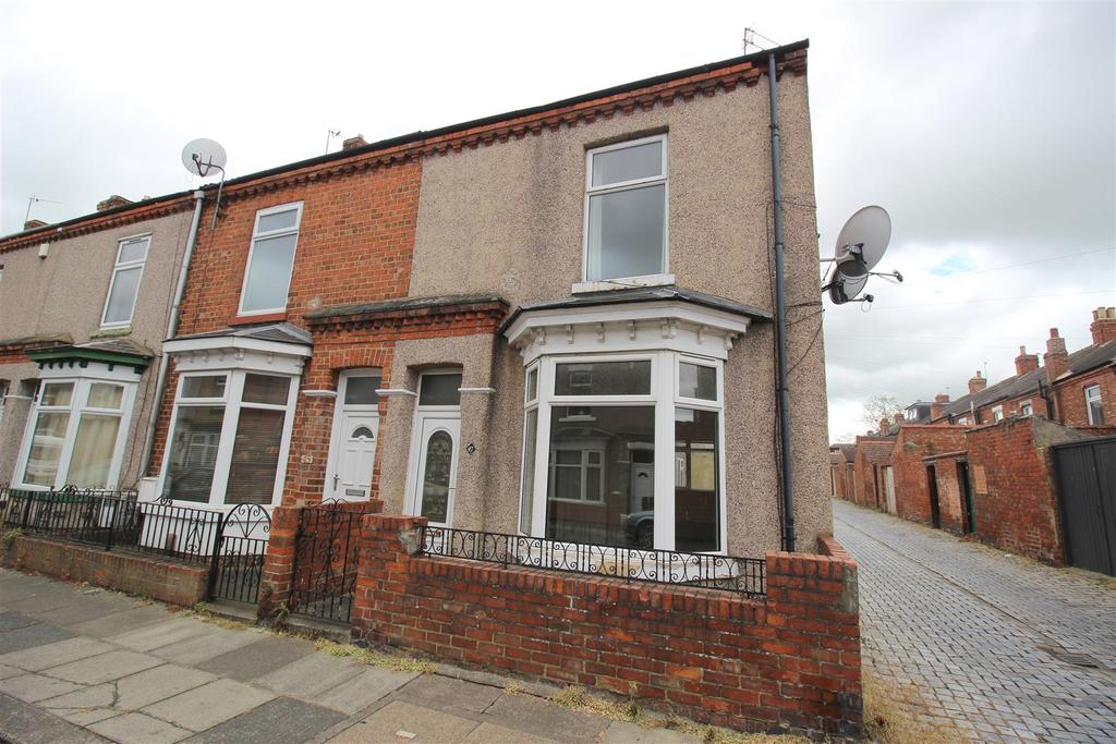 Louisa Street, Darlington 2 bed end of terrace house £60,000