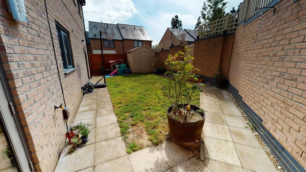 Rear garden