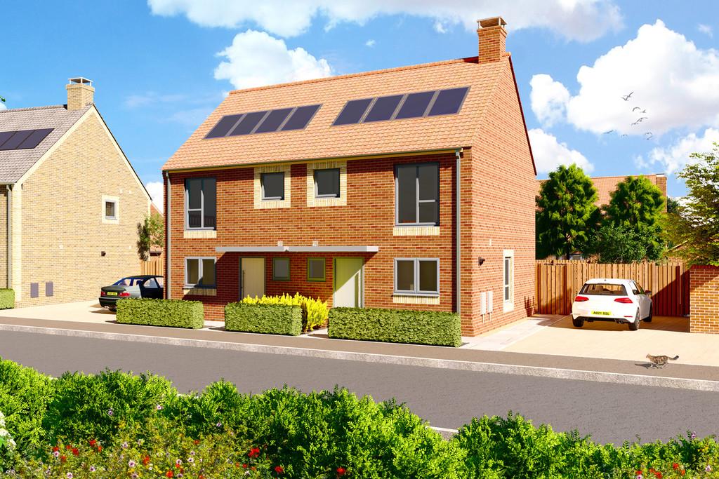 The Bixley at St Giles Park, Cringleford 2 bed semidetached house for