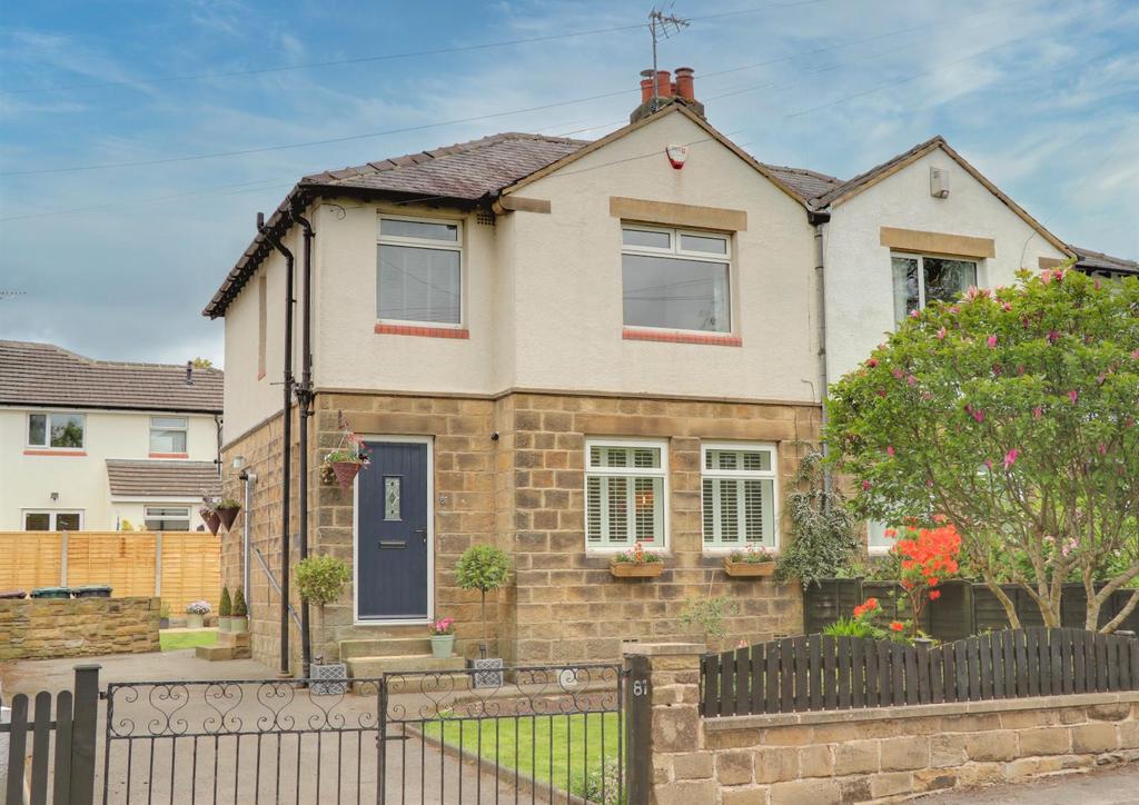 Leathley Avenue, Menston, Ilkley 3 bed semidetached house £400,000